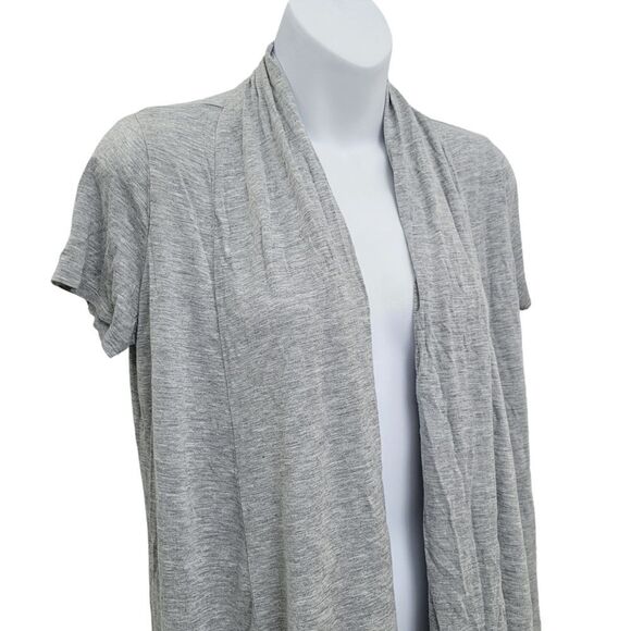 2/$20 Forever 21 Plain Grey Cardigan Top Blouse Size: Small - Picture 5 of 8